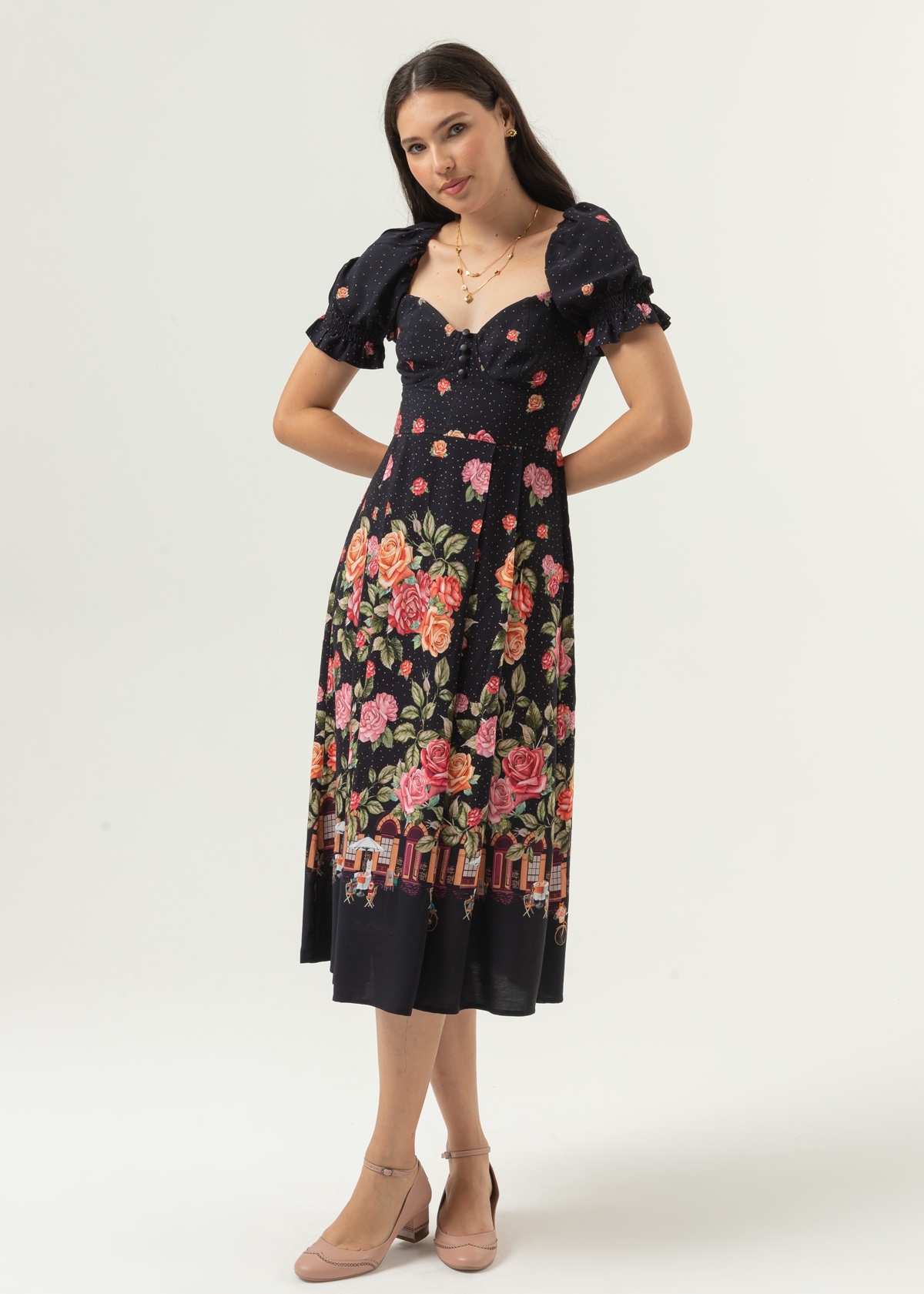 Vestido Midi Mon Pétit II