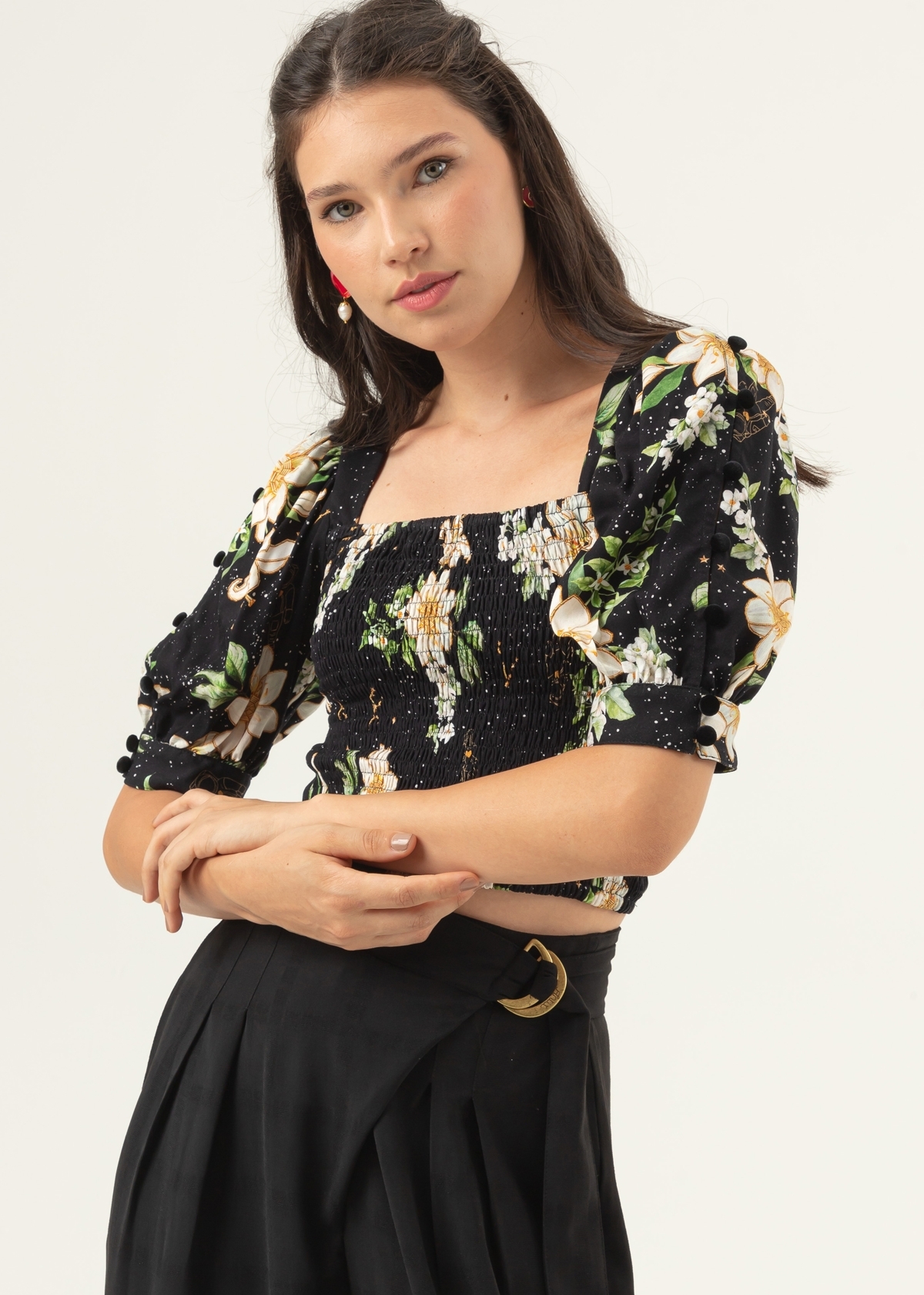 Blusa Jardim de Tuileries