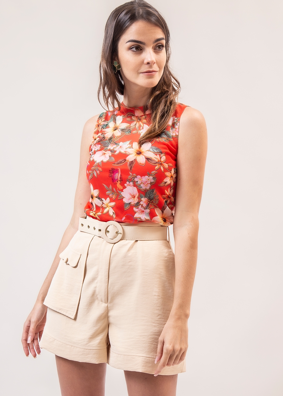 Short Buquet de Verão 