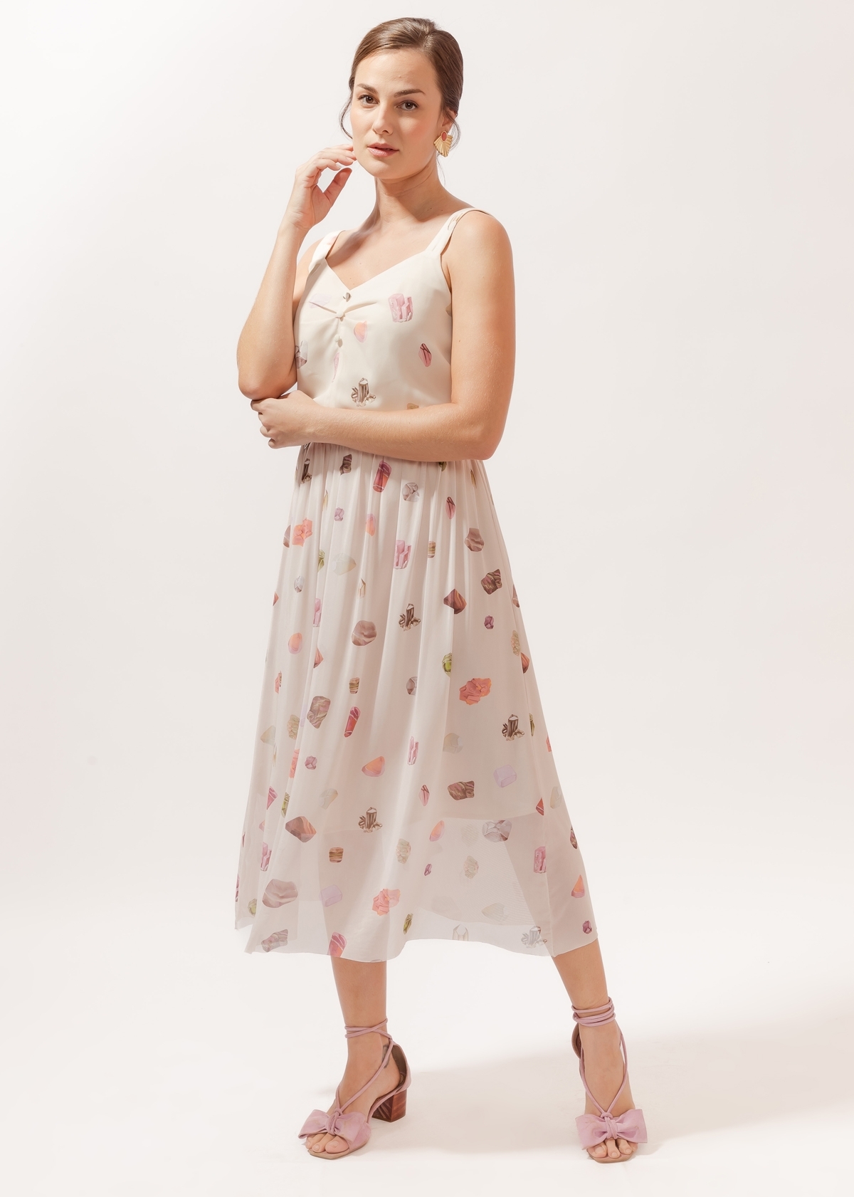 Saia Midi Cristalina