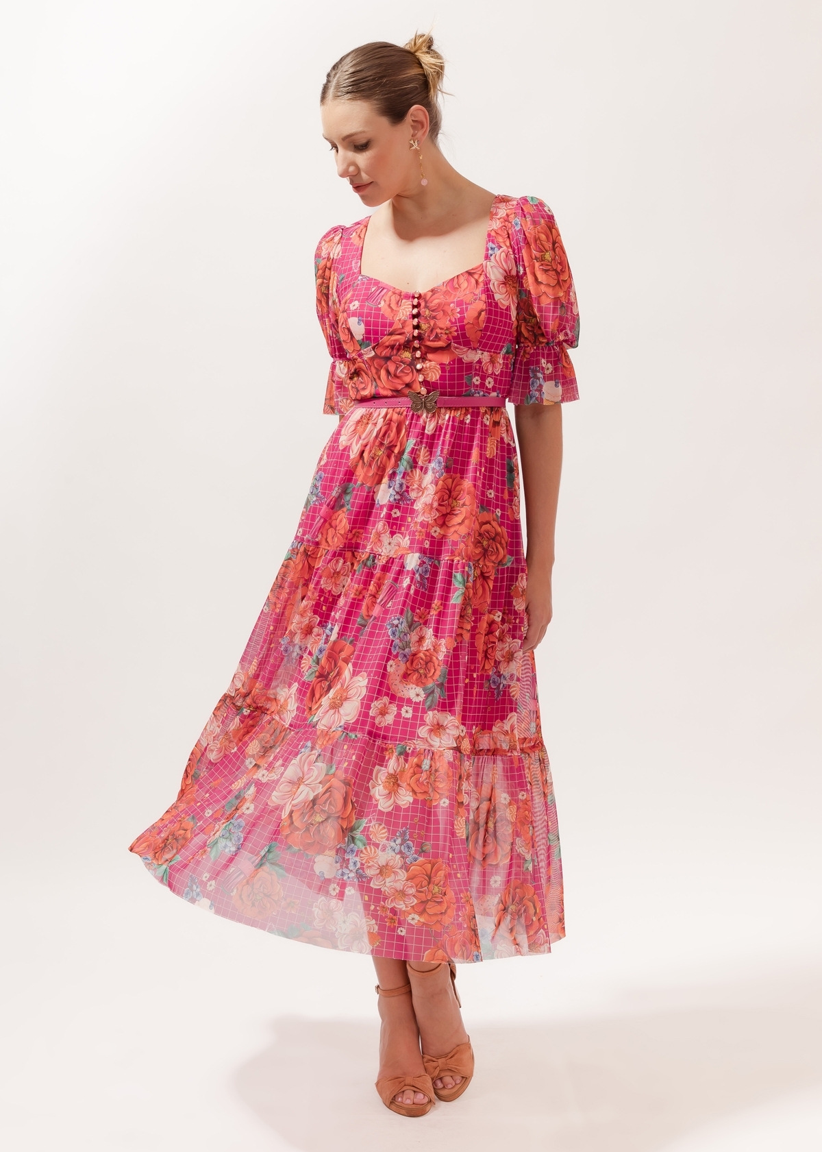 Vestido Midi Tropicana