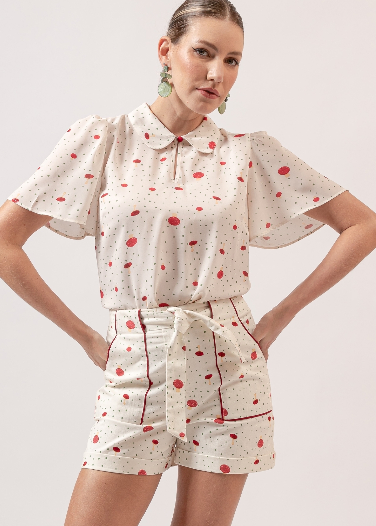 Short Cogumelo do Campo