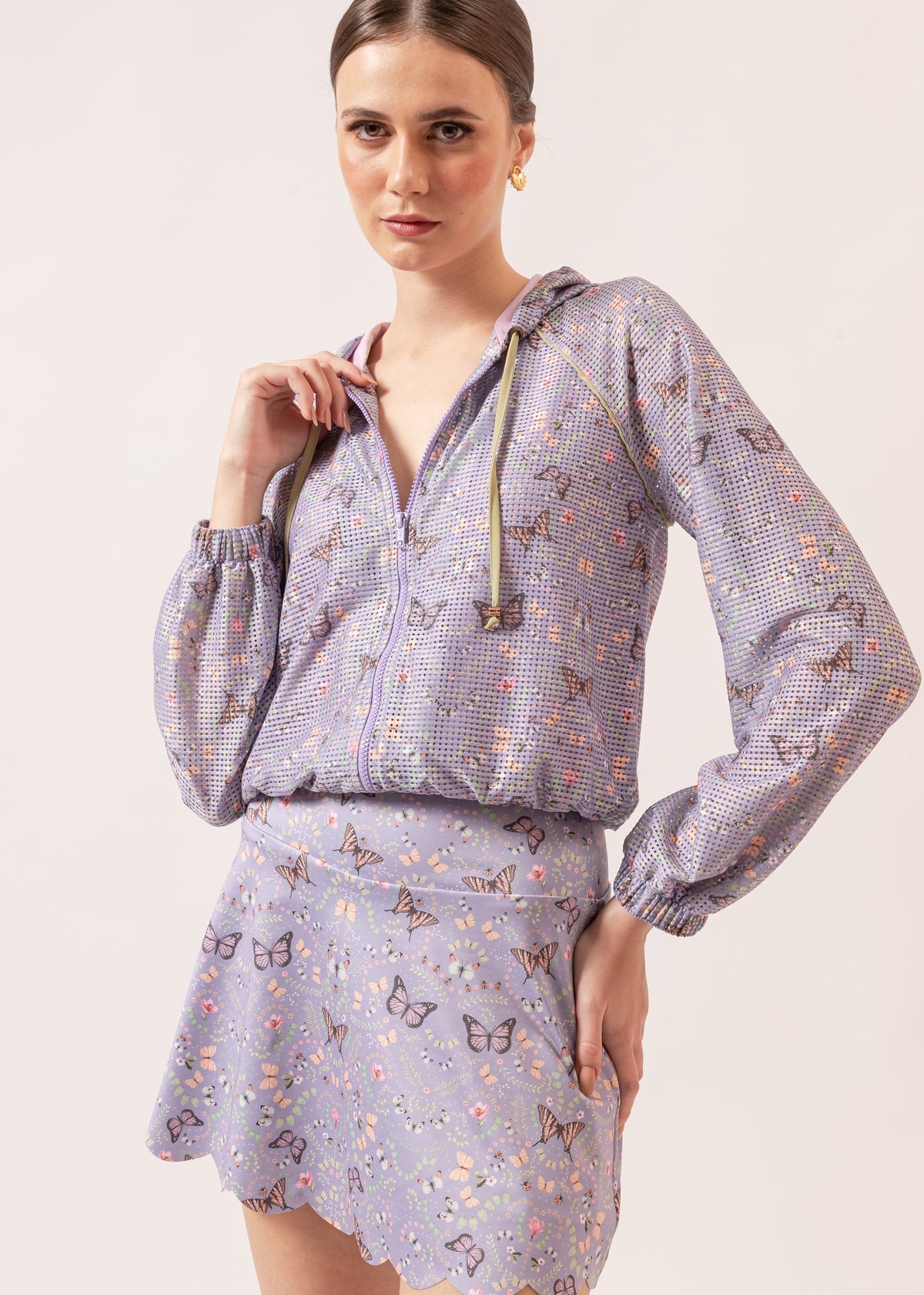 Jaqueta Voo Lilac