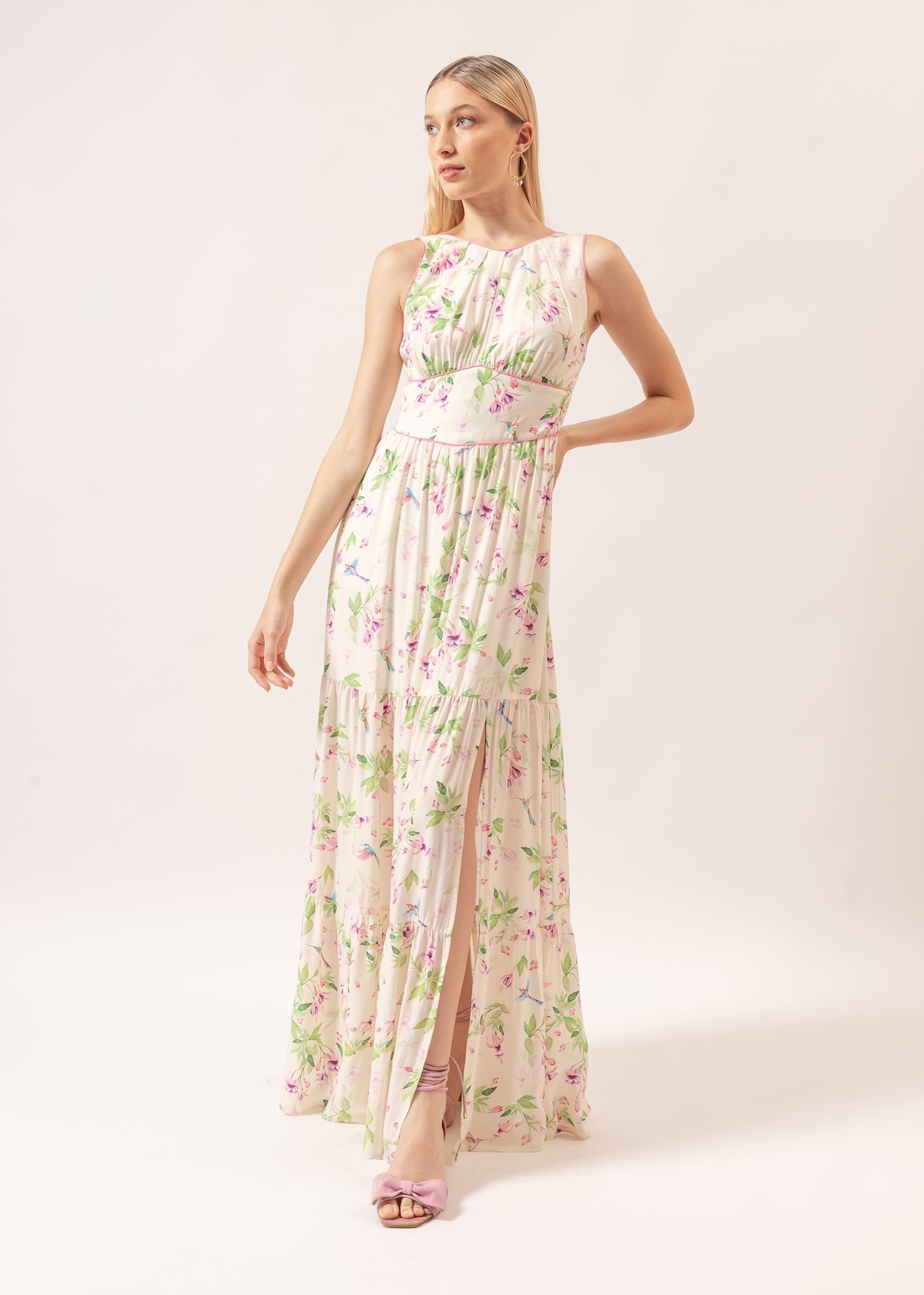 Vestido Longo Canto do Beija Flor I