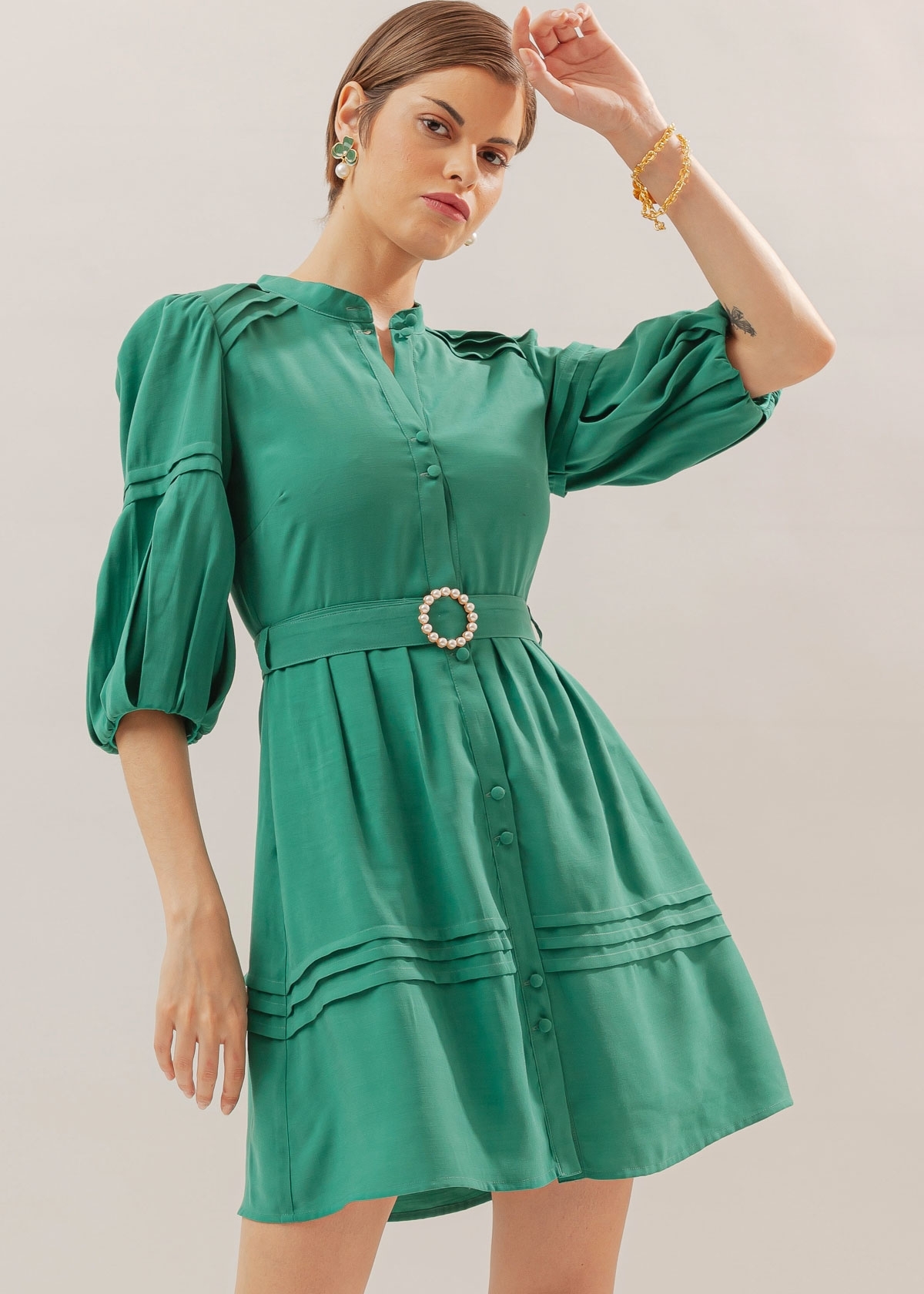 Vestido Curto Lusco Fusco