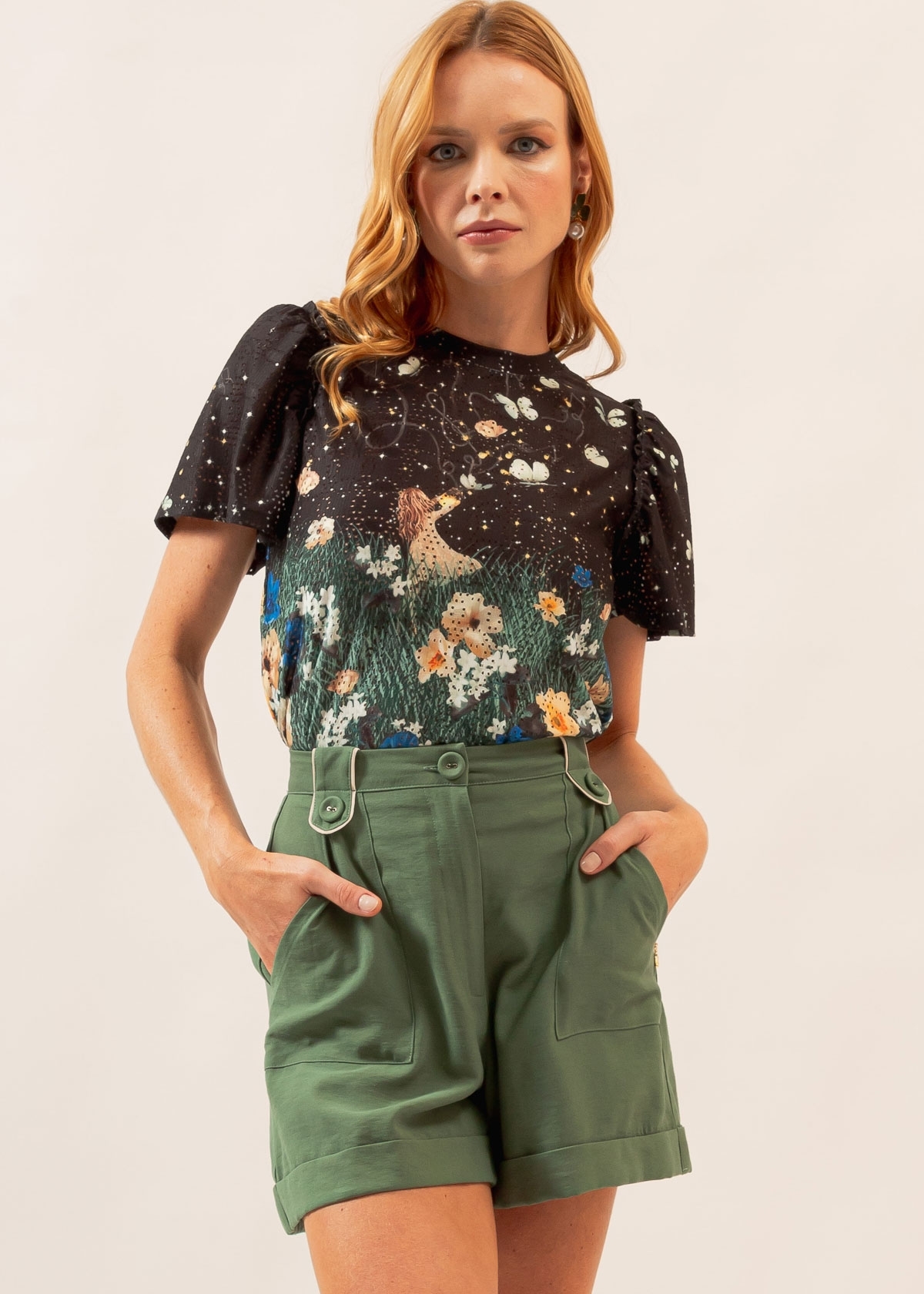 Short Jardim Secreto