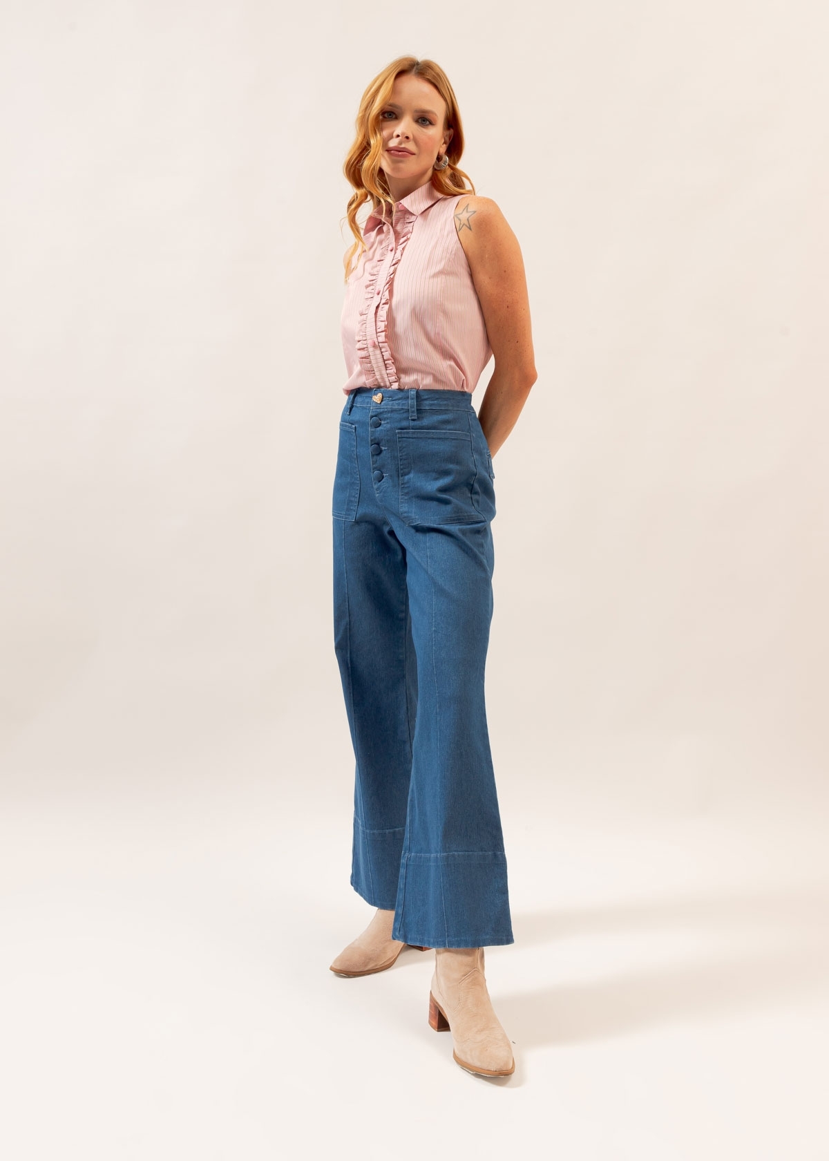 Calça Flare Raposa Estelar