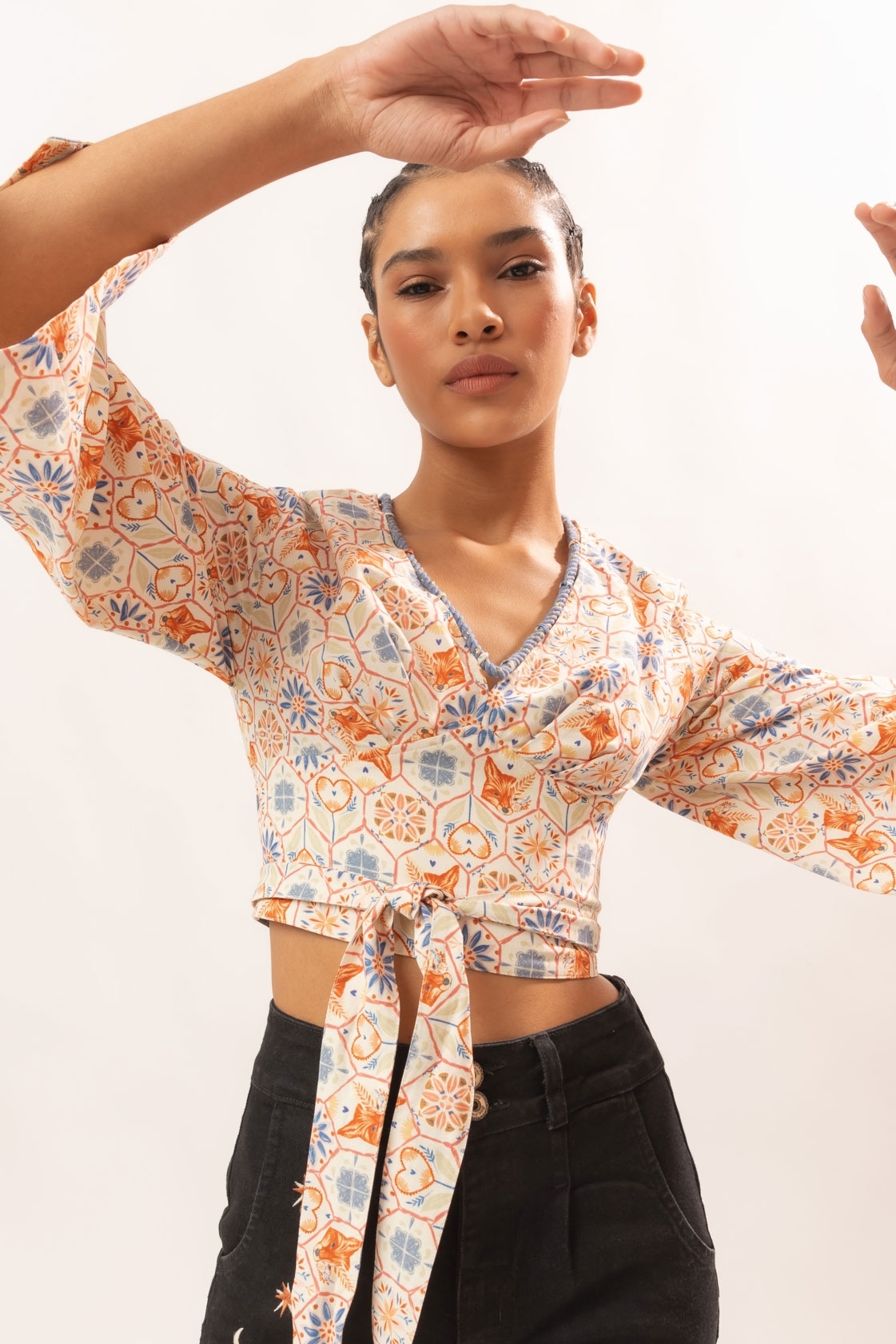 Blusa Ladrilho Folk I
