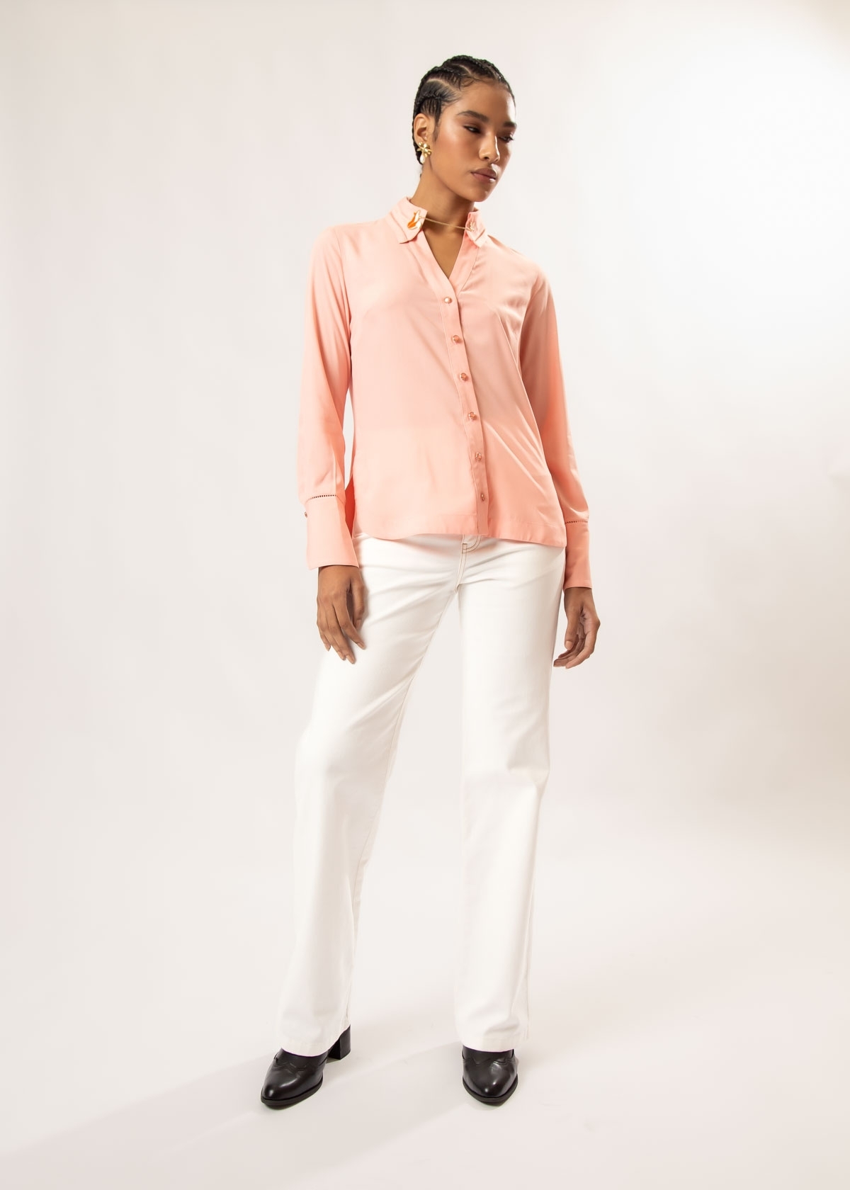 Camisa Ladrilho Folk 