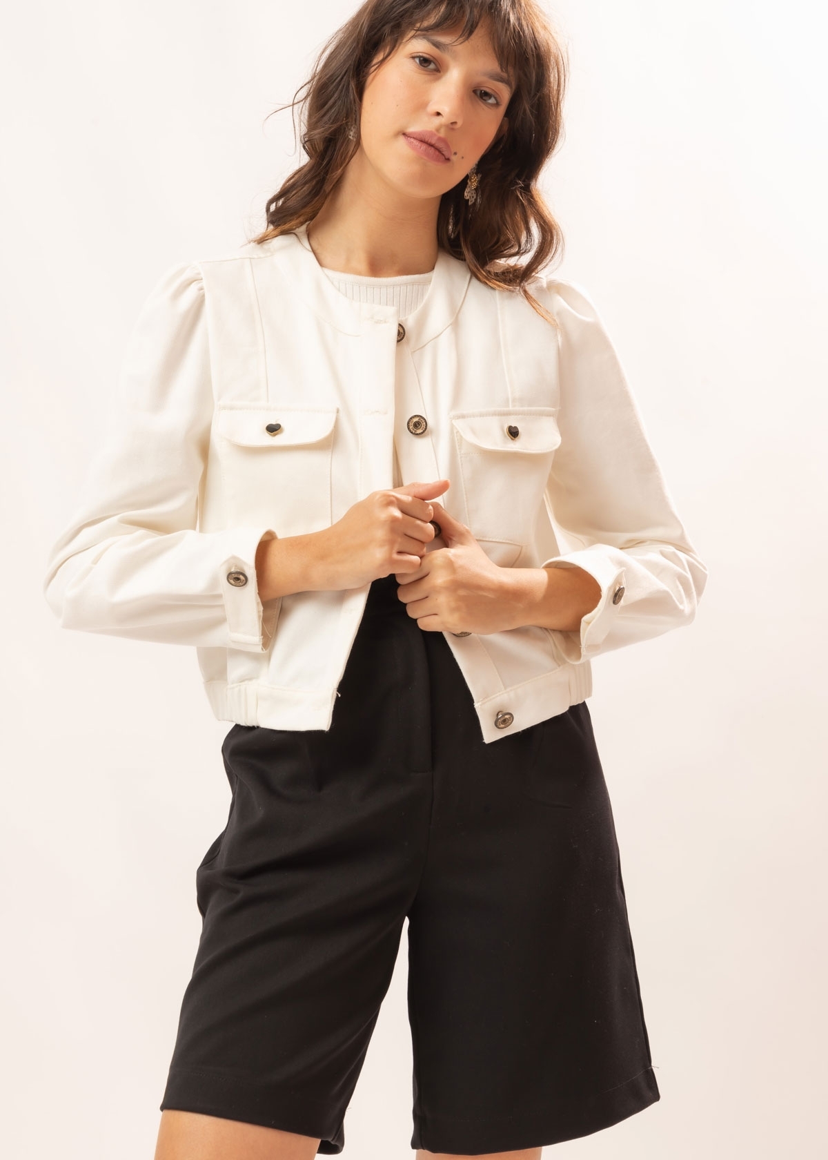 Jaqueta Ladrilho Folk