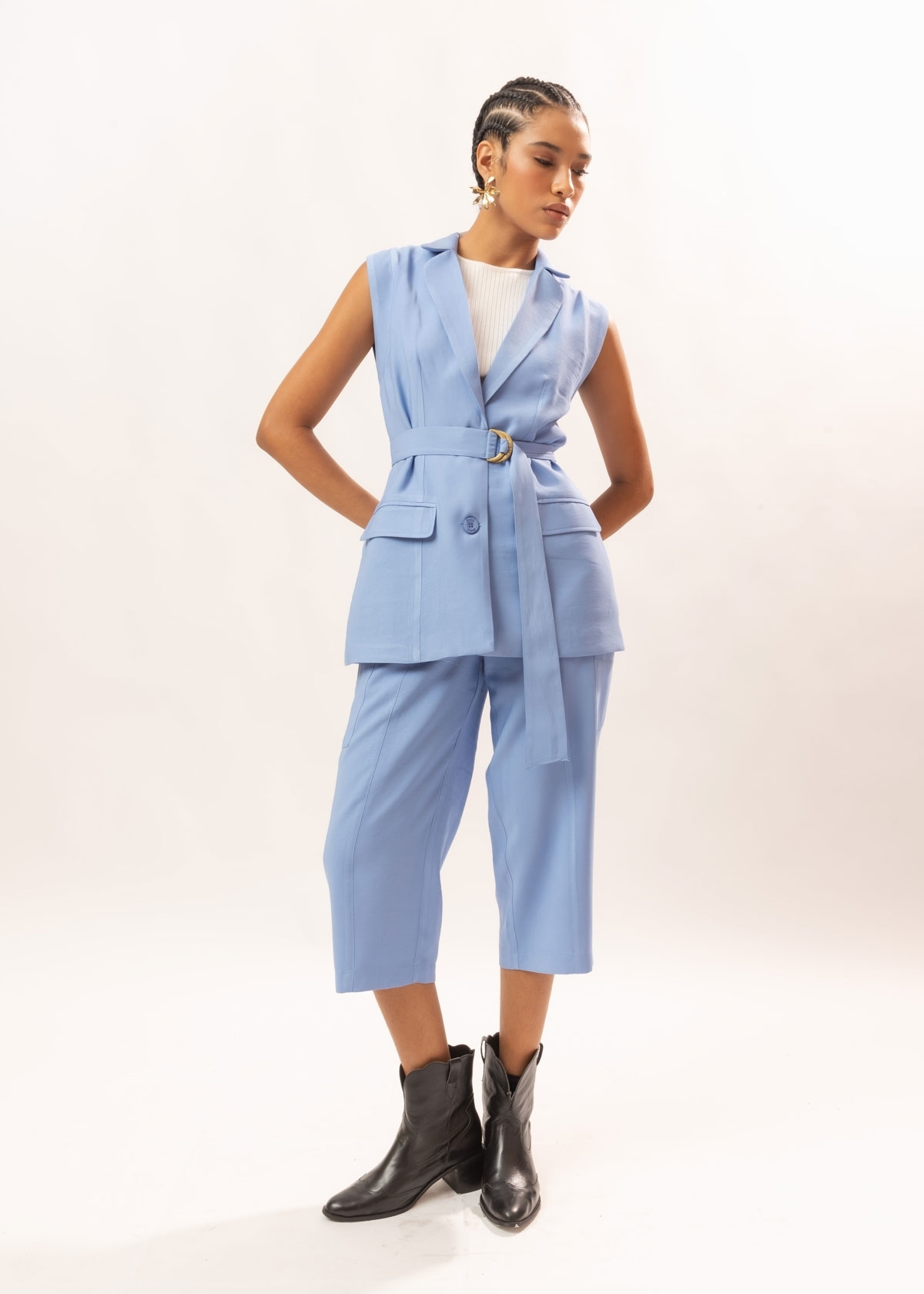 Calça Pantacourt Mundo da Lua