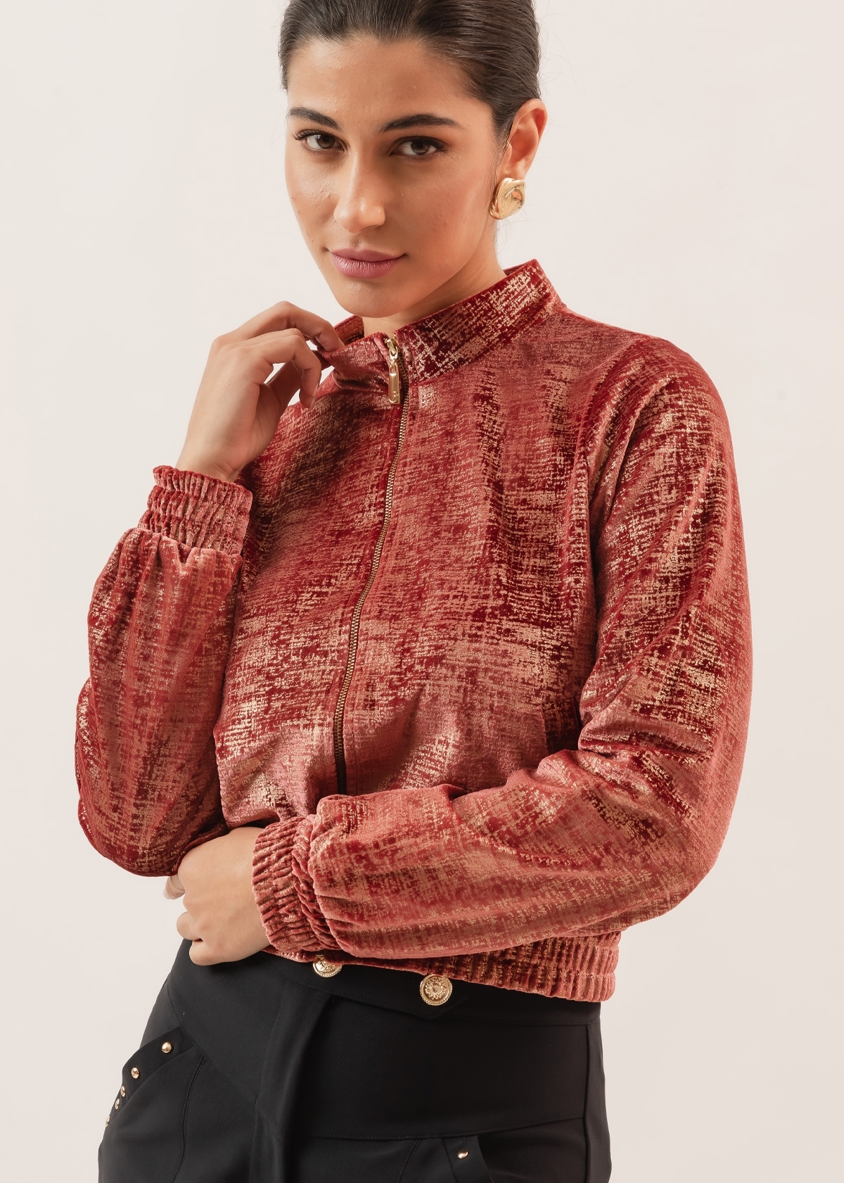 Jaqueta Violeta Astral