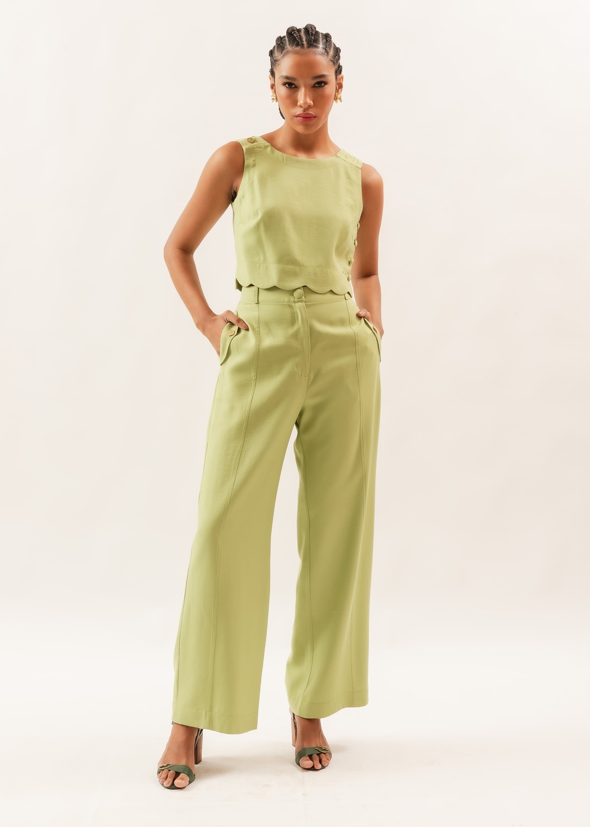 Calça Pantalona Casa da Vó