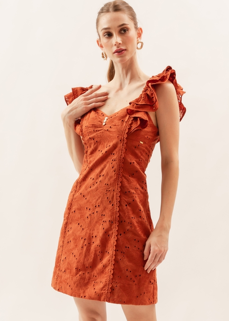 Vestido Curto Modo Preguiça