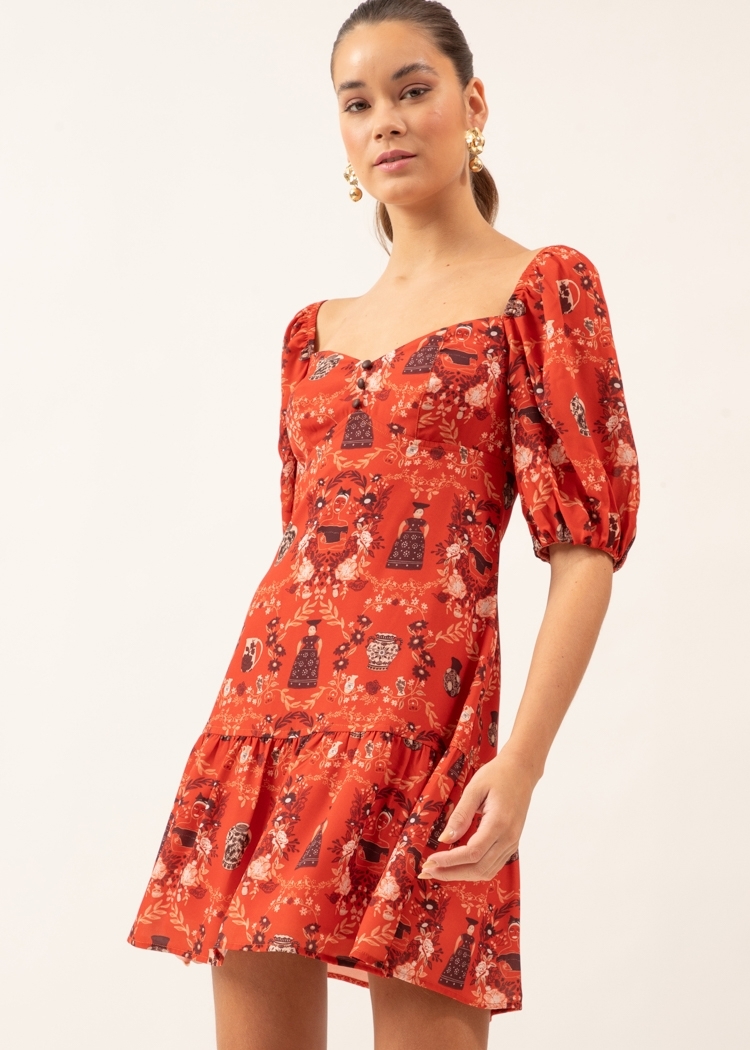 Vestido Curto Namoradeira