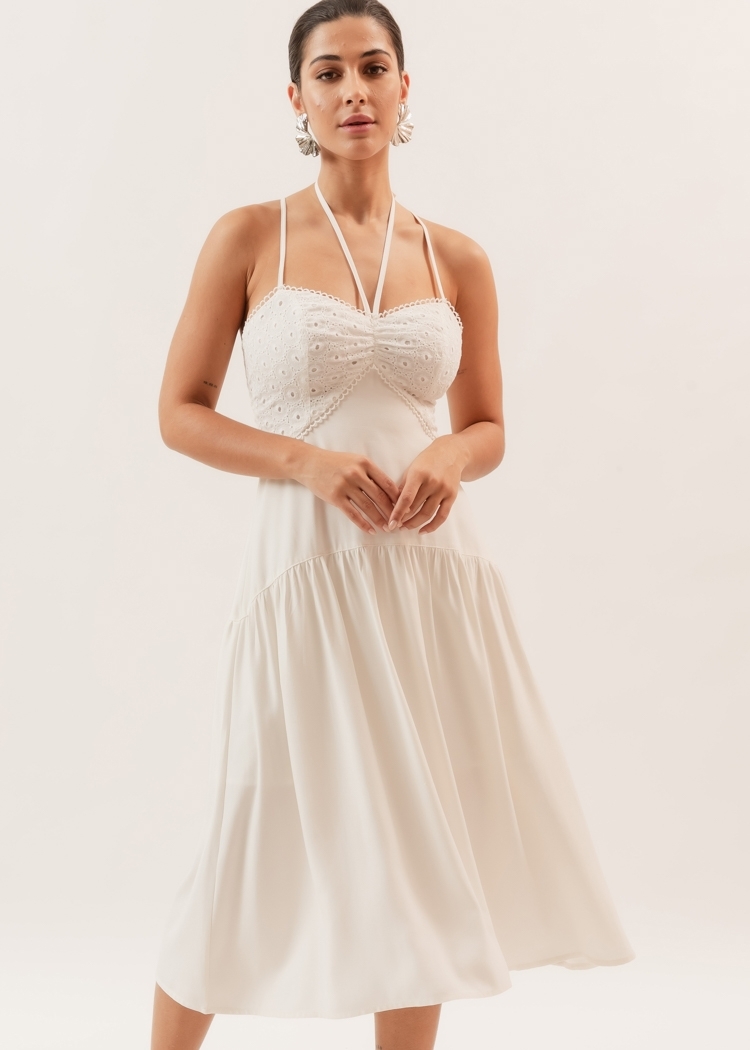 Vestido Midi Mensagem Para Você