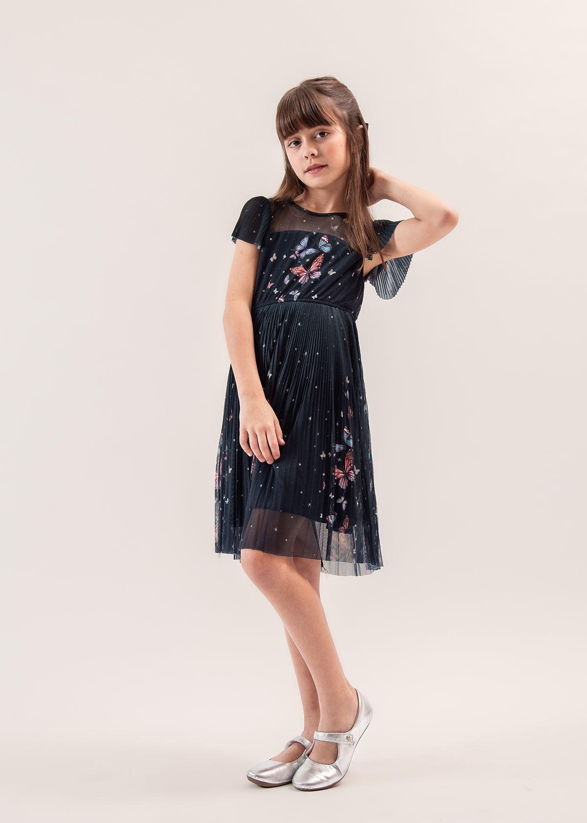 Vestido Antikinha Jardineira