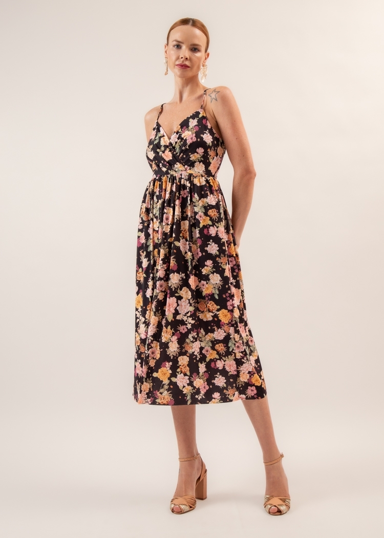 Vestido Midi Saudade I