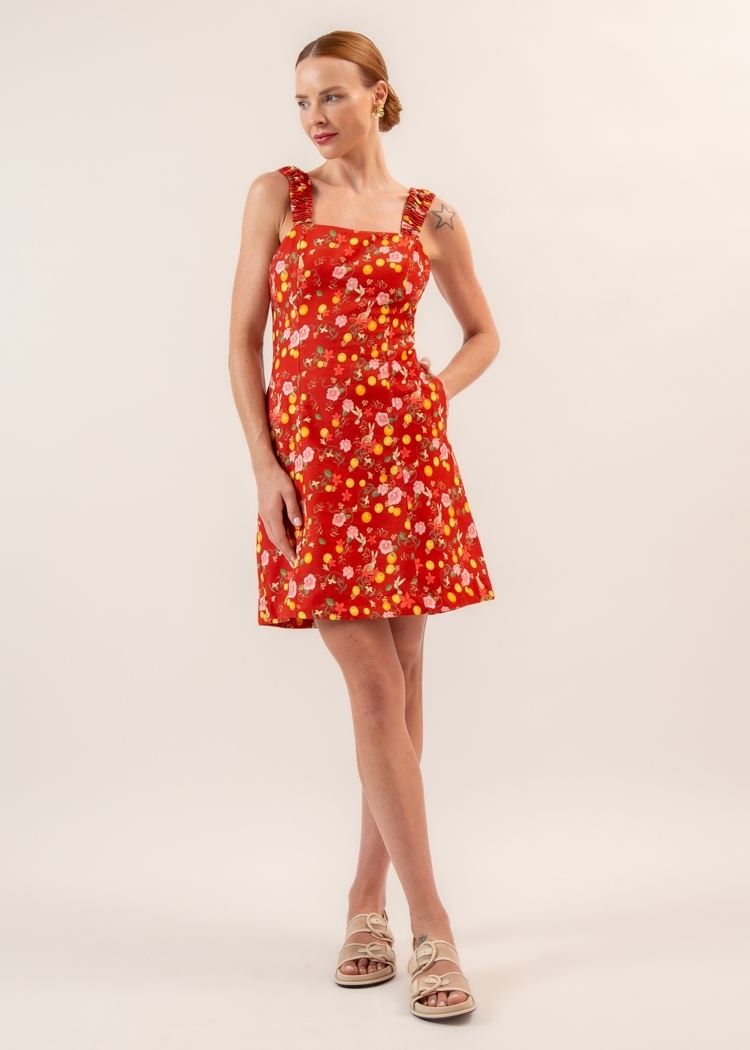 Vestido Curto O Pomar
