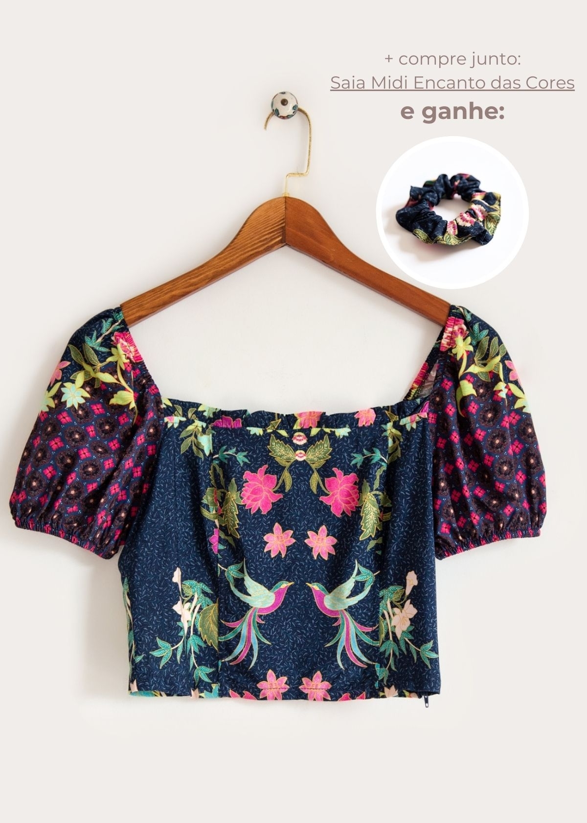 Blusa Encanto das Cores