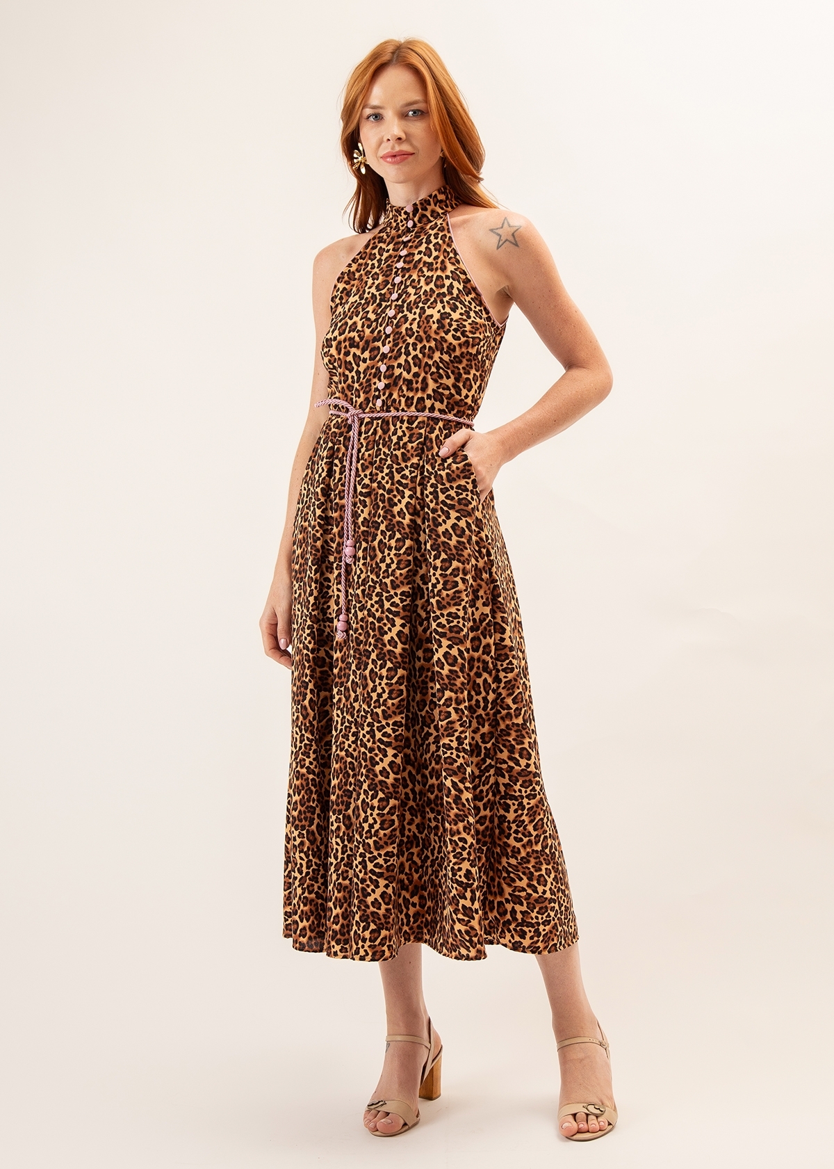 Vestido Super Midi Natureza