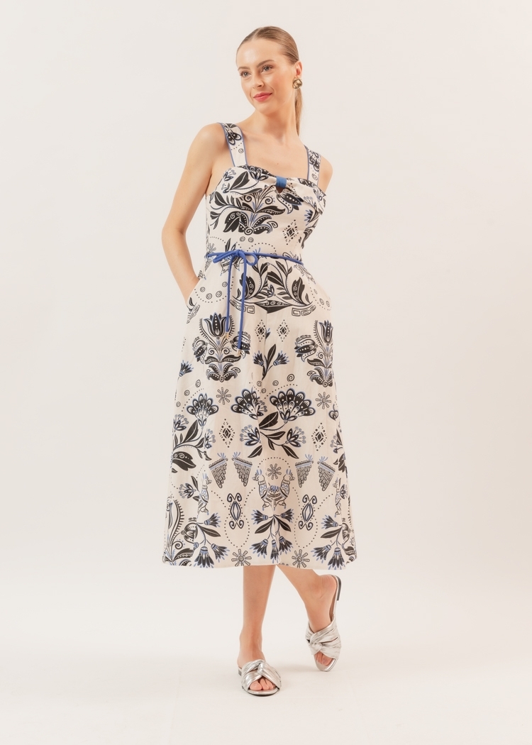 Vestido Midi Pelos Andes