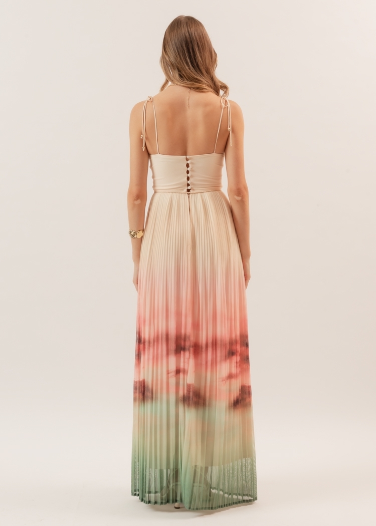 Vestido Longo Flor Cusco