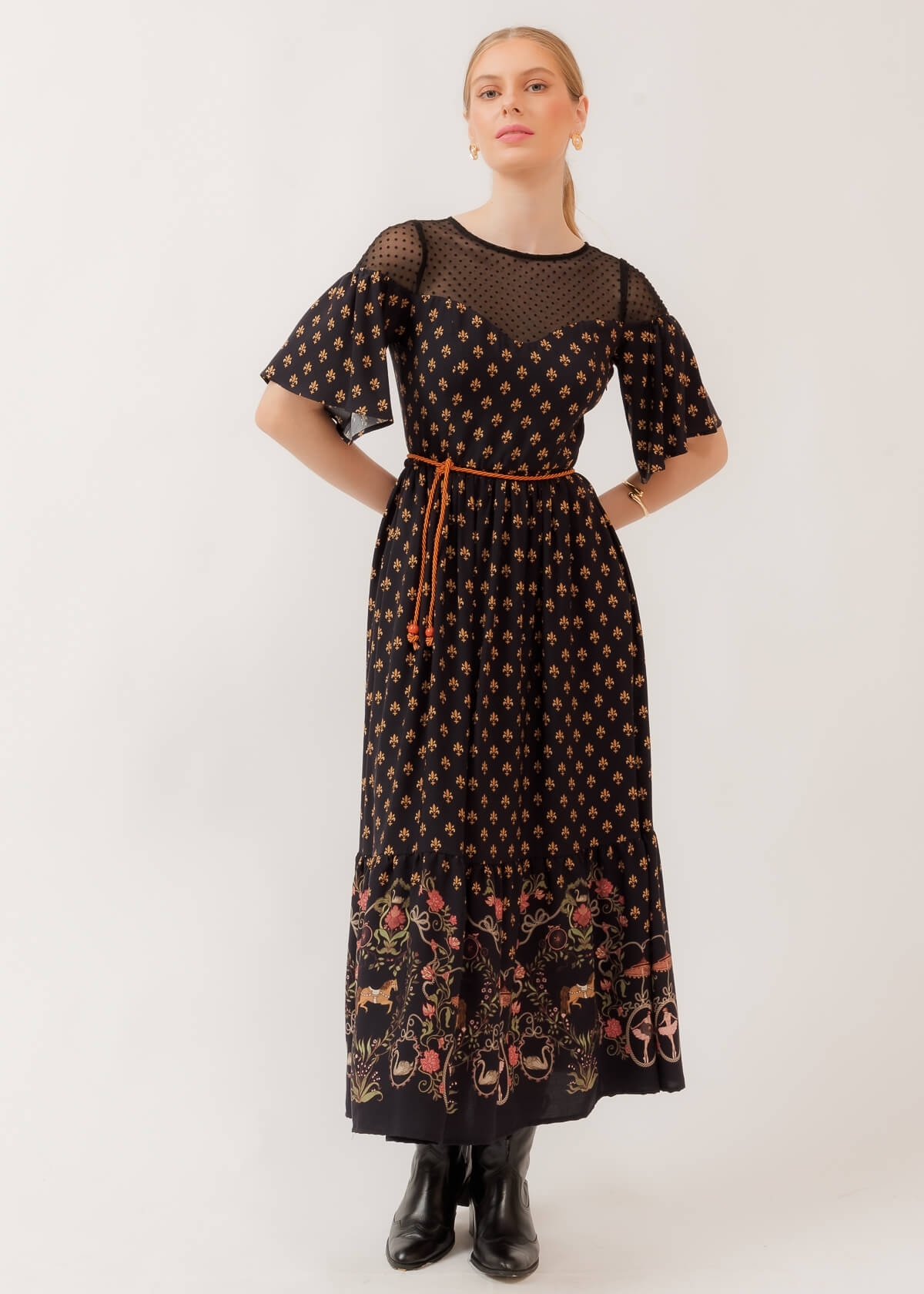 Vestido Super Midi Doce Equilíbrio