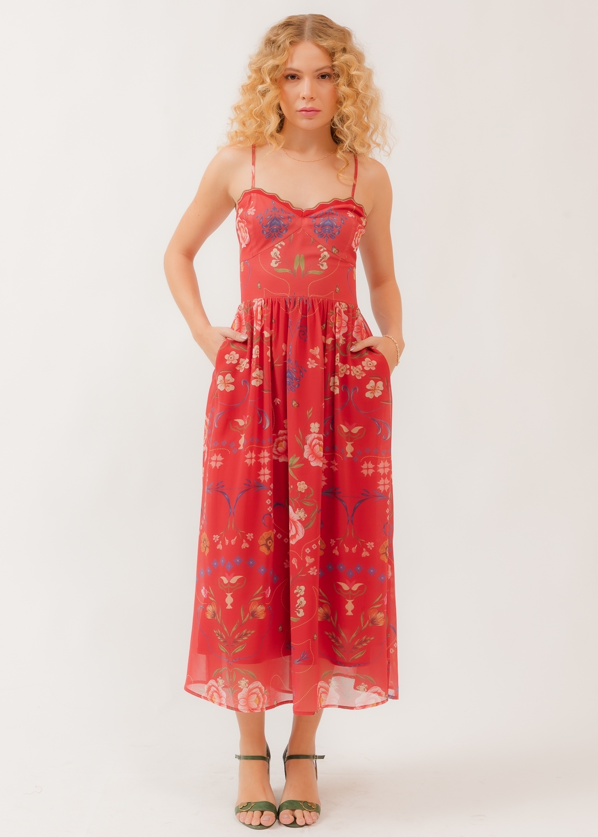 Vestido Midi Brisas do Oriente I