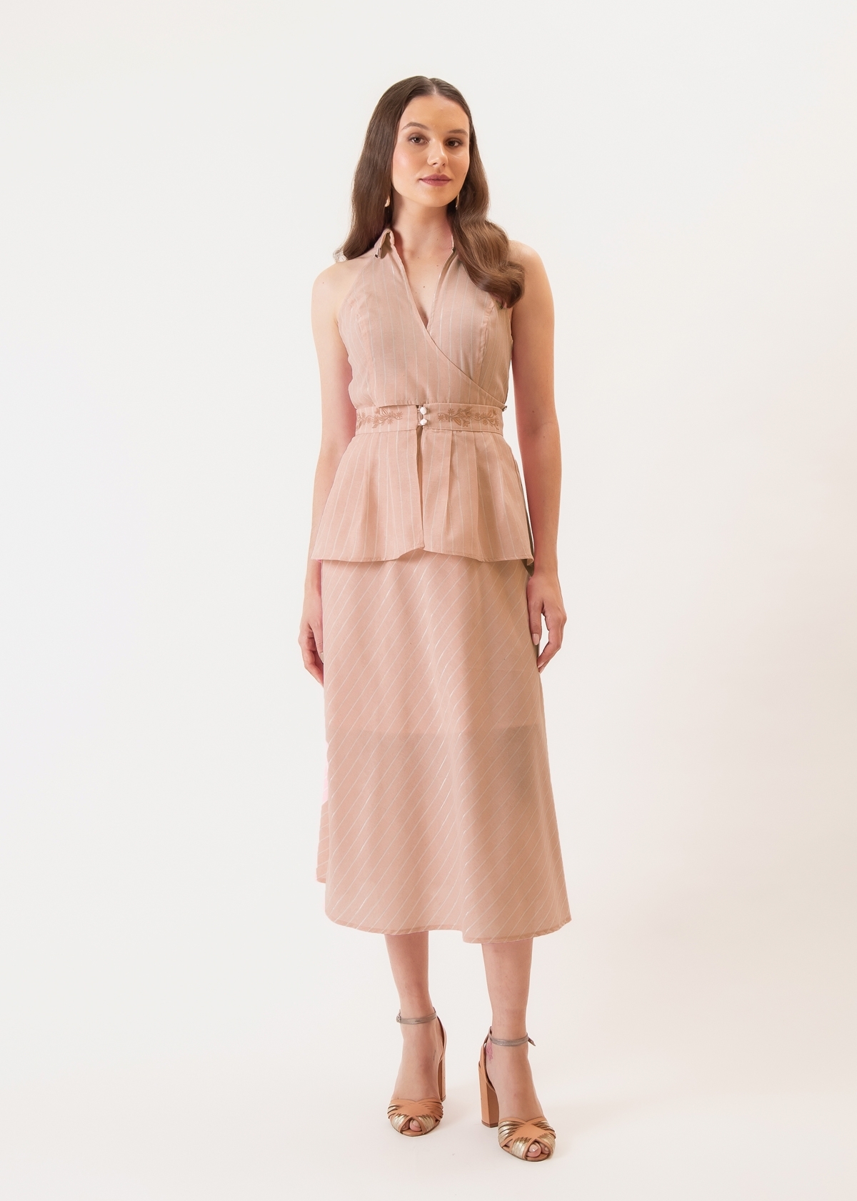 Vestido Midi Refúgio das Flores