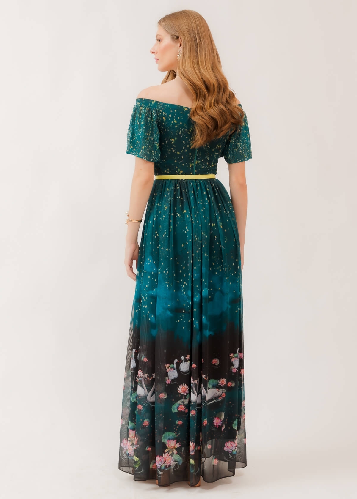Vestido Longo Dança dos Cisnes