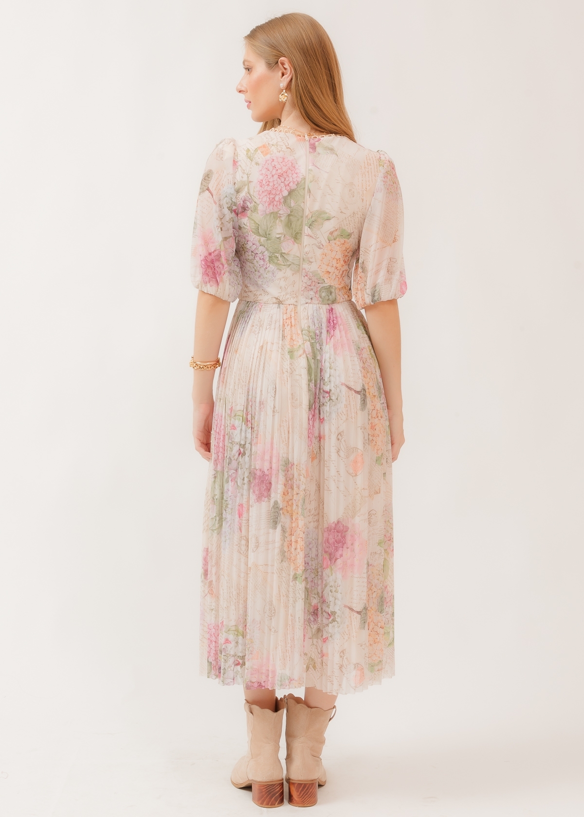 Vestido Midi Cartas Para Você