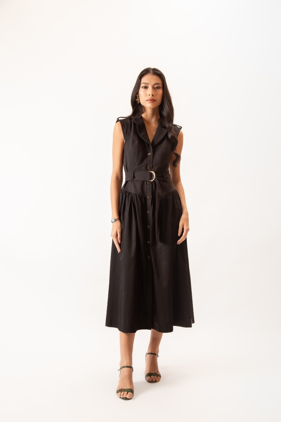 Vestido Super Midi Bela Rosa