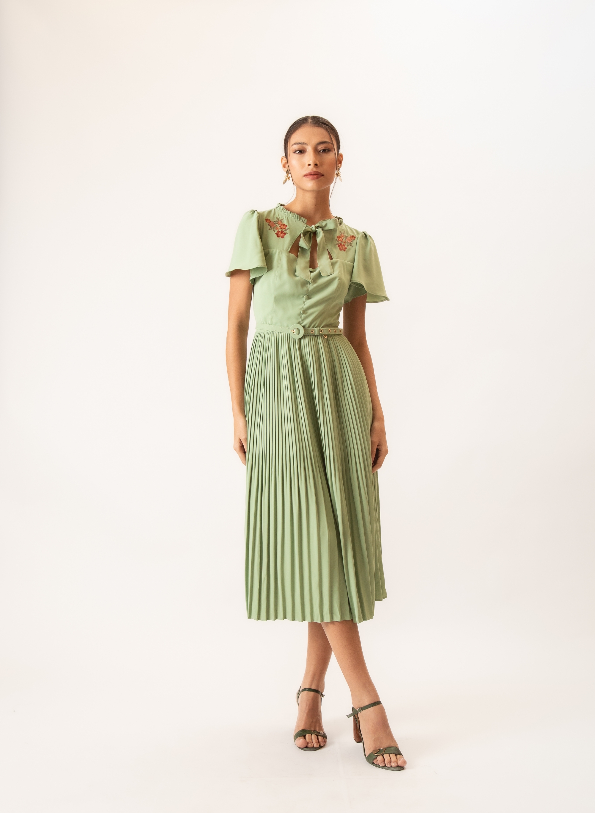 Vestido Midi Dança dos Cisnes I