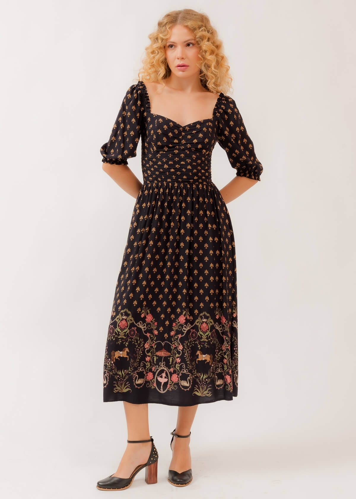 Vestido Midi Doce Equilíbrio