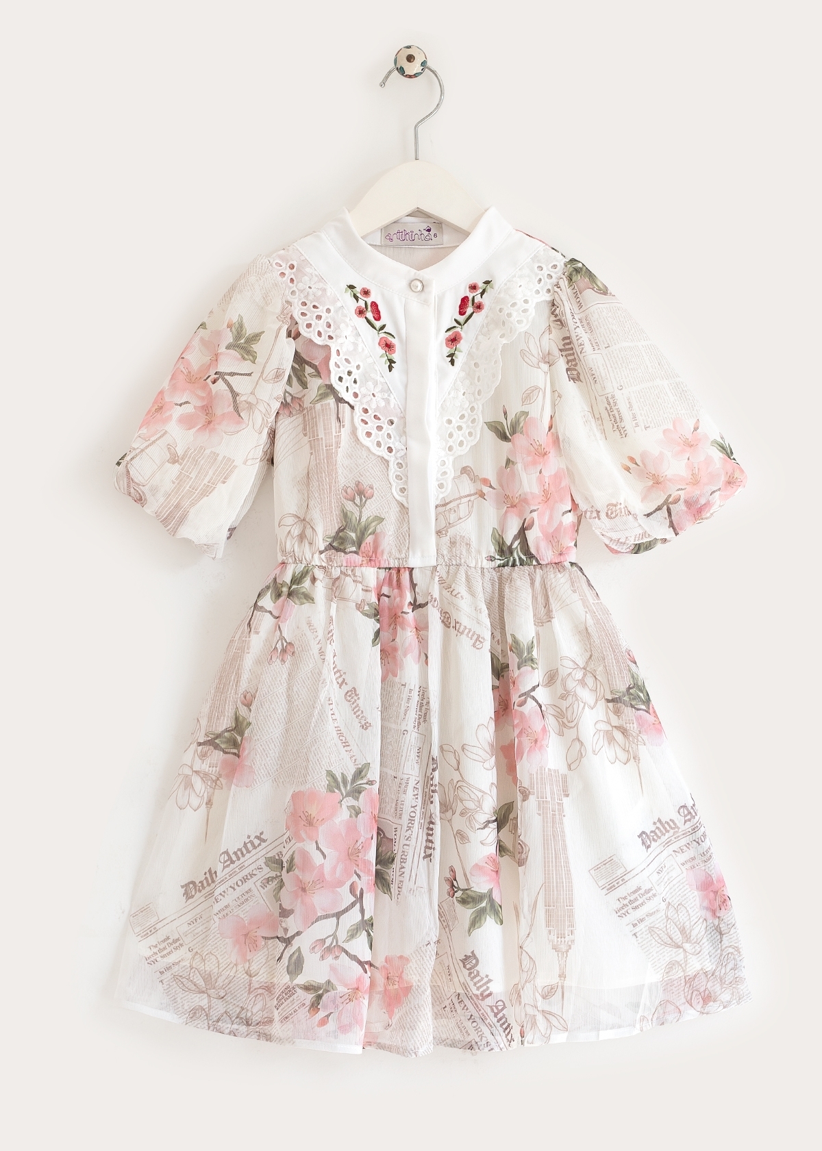 Vestido Antikinha Charme Cosmopolita