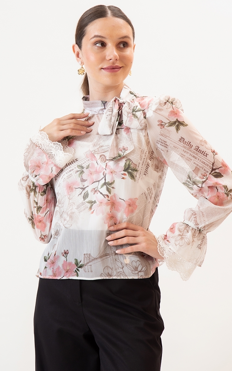 Blusa Charme Cosmopolita 