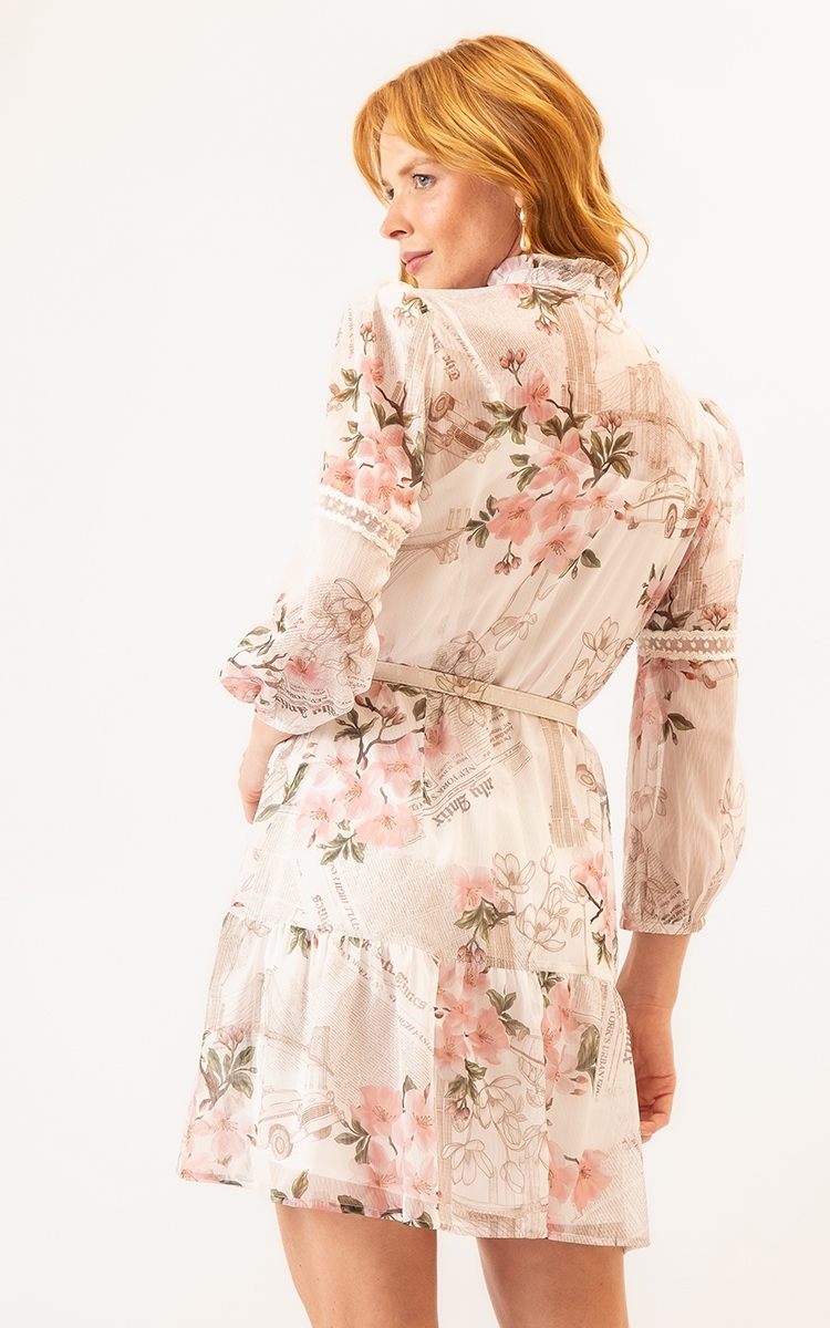 Vestido Curto Charme Cosmopolita