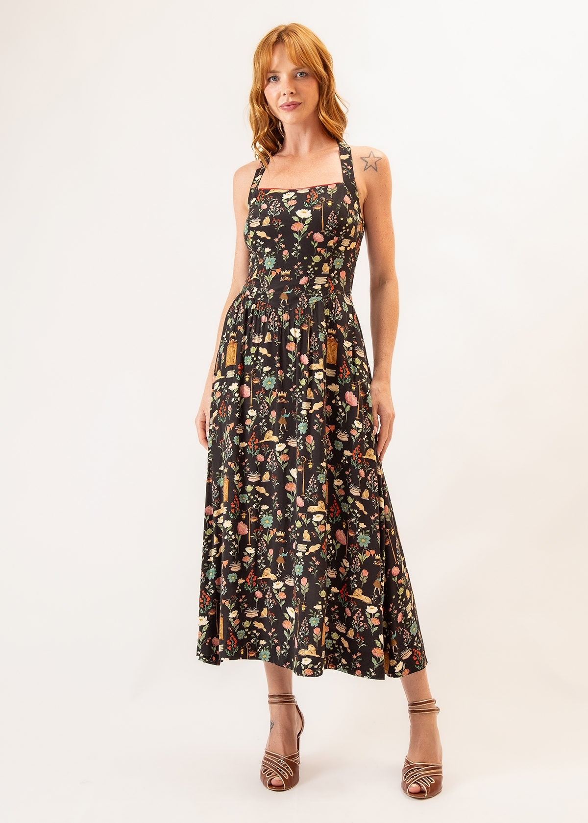 Vestido Super Midi Reino Secreto