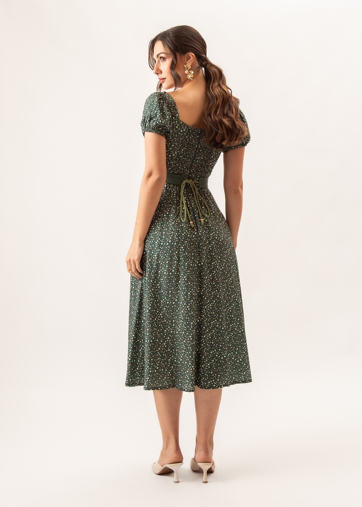 Vestido Midi Campestre