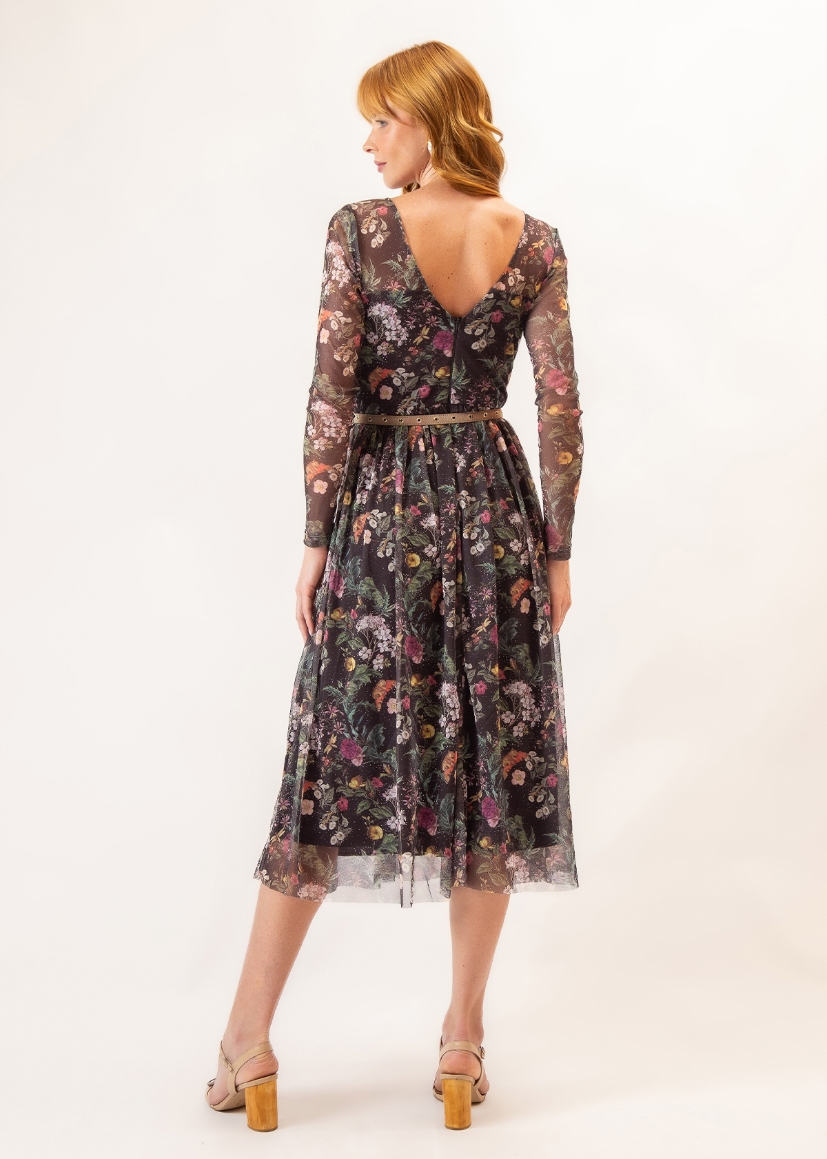 Vestido Midi Botânica