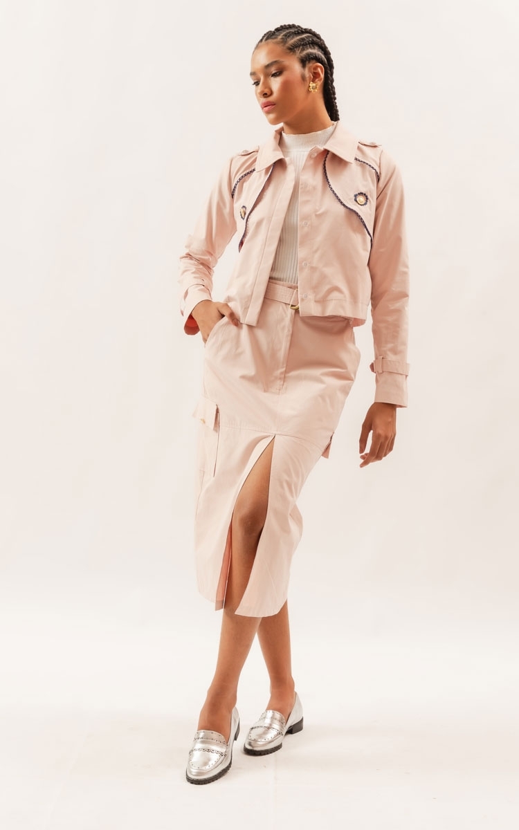 Trench Coat Ladrilho Nostalgia